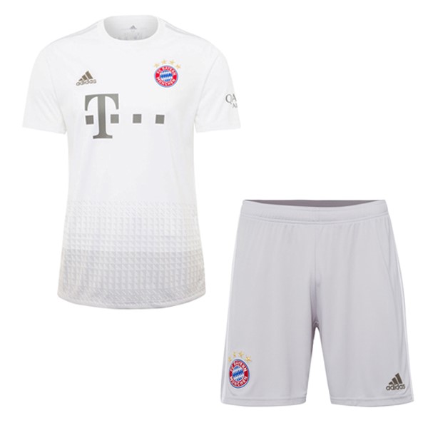 Trikot Bayern München Auswarts Kinder 2019-20 Weiß Fussballtrikots Günstig